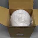 Patelai 6 Pcs Ice Buckets Bulk, Plastic Ice Buckets with Handles, Oval Storage Tub, Large Capacity Drink Tub for Party Bar Wine Beer Champagne Beverage Bottle Cooler(4.5 Liter,White)