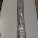 No Tools No Drill Cordless Roman Shades for Indoor Windows 100% Blackout, for Window Size 35" W  48" H Charcoal