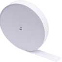 Mandala Crafts Wide 1 Inch White Elastic Bands Spool for Pants Waistbands Sewing and DIY Crafts - 50 Yards Stretchy Flat Fabric Strap Knit Elastic Band for Wig
