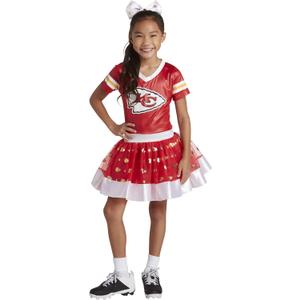 MODERN HERO Girl's NFL MVP Tailgate Tutu Dress Costume (Large)