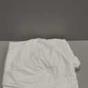 PU Leather Massage Table Cover Waterproof Massage Table Cover Protector Elastic, Odorless & Anti-Wrinkle Wipeable Massage Bed Cover Fitted for 6FT Massage Bed/Spa Bed/Lash Bed (White, 1Pcs) (70" x 30" (Rectangular))