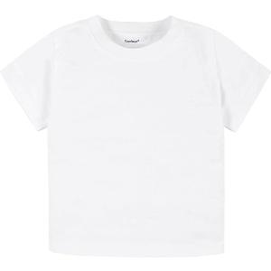 Gerber Unisex-Baby Toddler 3-Pack Solid Short Sleeve T-Shirts Jersey 160 GSM, 3T