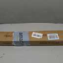 Heavy Duty Non- Adjustable 48 In/4Ft Curtain Rods for Windows, Brushed Gold