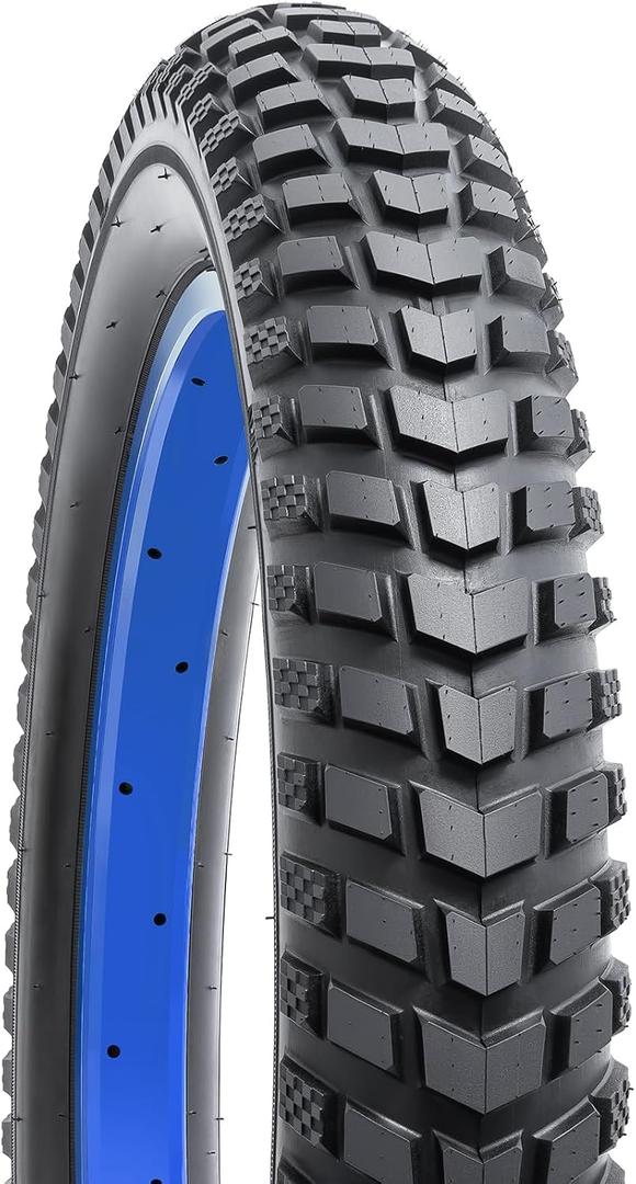 YUNSCM 1 PC/2PCS 24" Fat E-Bike Tires 24 x 3.0/76-507 Compatible with Mountain Bike 24x3 24x3.0 Electric Bicycle Tires(Y-1000)