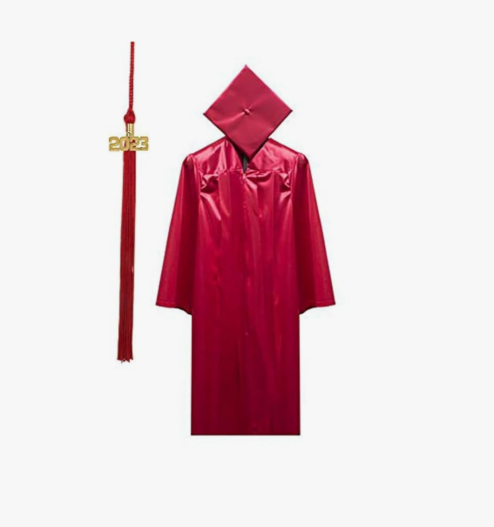Tassel Depot Graduation Cap and Gown Set with Tassel - Made in USA - Perfect for High School or College size 27