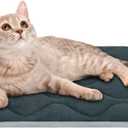 furrybaby Dog Bed Mat Flat Crate Mat with Anti-Slip Bottom Machine Washable Pet Kennel Pad for Dog Sleeping (XS 22x13'', Grey Mat)