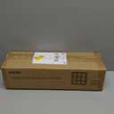 Helsin 9 Grid Vintage Coffee Mug Display Rack, 16inch Wall Mounted Wooden Curio Shadow Box Shelf, Cup Floating Shelves Display and Organizer (White)