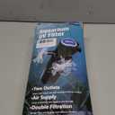 200GPH Aquarium Filter, U-V for Aquarium for 20-75 Gal Tank, Submersible Pump Filter for Green Water and Algae Clean, Ultra-Silent Green Killing Machine with Fish Tank Deodorization (Black)
