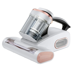 Mattress Vacuum Cleaner Bed Vacuum with 16Kpa Suction Power & 253.7nm UV-C Light & Ultrasonic & Heating & HEPA Filter Function & 35000 RPM/Min Single Brushroll Rotation & USB Charging Cable 500W