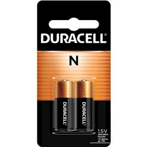 Duracell N 1.5V Alkaline Battery, 2 Count Pack, N 1.5 Volt Alkaline Battery, Long-Lasting for Medical Devices, Key Fobs, GPS Trackers, and More
