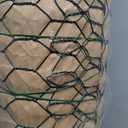 36 x 1200 InchesChicken Wire for Floral Arrangements, Green Chicken Wire, Hexagonal Galvanized Wire Mesh for Poultry Barrier, Flower Arrangement, Crafts and Garden, Green