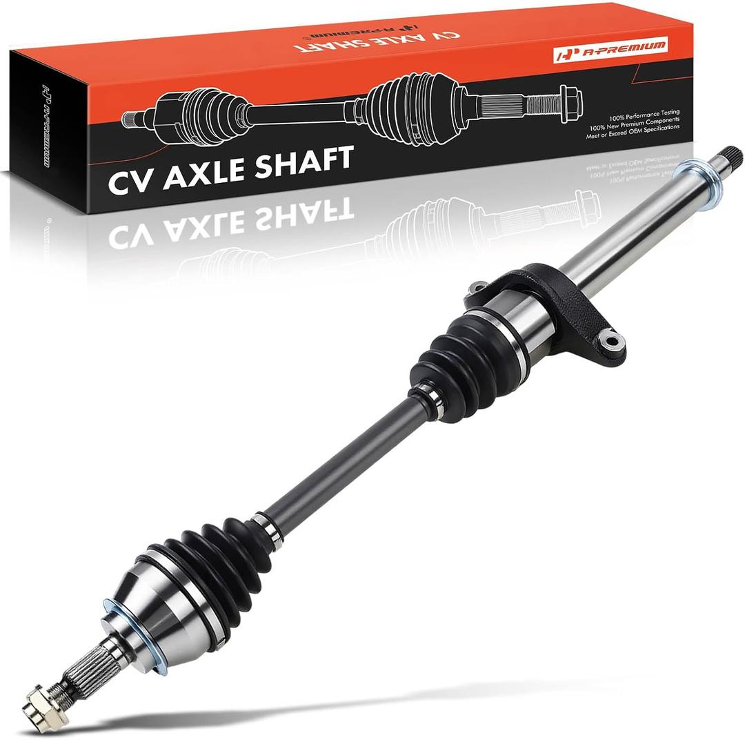 A-Premium CV Axle Shaft Assembly Compatible with Mini Cooper 2007 2008 2009 2010 2011 2012 2013 L4 1.6L Naturally Aspirated, Manual Transmission, Front Right Passenger Side