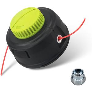 NOOTO 311759014 String Trimmer Head Replacement, Reel Easy Bump Head for Ryobi Weed Wacker Parts, Replacement Head Assembly 311759004 RY4CSS RY251PH