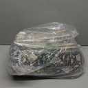 Washable Living Room Area Rug - 8x10 Large Bedroom Rug Distressed Oriental Non-Slip Non-Shedding Print Floor Carpet for Dining Room Kitchen (Beige, 8 x 10)