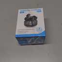 2 x Studio-Quality Wireless Ear Buds with Deep Bass & Enhanced Audio Clarity, Bluetooth 5.4, 10-Year Lifespan Earbuds, ENC Noise Cancelling Calls, Secure Fit Memory Foam Tips, IPX6 Waterproof (White)