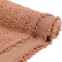 PH PandaHall Brown Plush Fabric 59 Inch Wide Lambs Wool Fabrics Sherpa Fleece Fabric Fuzzy Fabrics for DIY Craft Sewing Projects Costume Blankets Home Decor 1 Yard