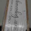 Foutcheou New Home New Memories New Beginnings Wall Decor 32x12 Wood