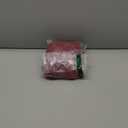 HFCNMY Stretch Knitted Jacquard Ottoman Cover - Thick Washable Slipcover for Square Storage Ottoman With Elastic Bottom - Red Medium