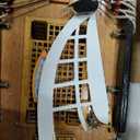 SAILINGSTORY Wooden Model Ship USS Constitution 1/100 Scale Replica Frigate Sailing Warship Model Sailboat Decor (32")