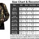 sexycherry Jackets for Women Casual Long Sleeve Lightweight Coats Full Zip Up with Lining Pockets (Army/Camo)