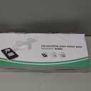 SAMODRA Bidet Attachment, Non-Electric Cold Water Bidet Toilet Seat Attachment with Pressure Controls, Retractable Self-Cleaning Dual Nozzles for Frontal & Rear Wash - Black