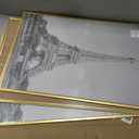 Upsimples 16x24 Poster Frame, Easy Slide-In Assembly, Gold, 3 Pack