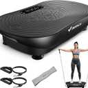 Merach V33 Pro Vibration Plate Exercise Machine with Touchscreen, 99 Speeds | Resistance Bands, Bluetooth, 350lbs Capacity, Vibration Platform for Lymphatic Drainage, Home Full Body Fitness Equipment