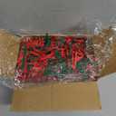 Uptotop 1 LB Crinkle Cut Paper Shred Filler for Gift Wrapping, Gift Basket Filling, Perfect for Birthday, Christmas, Thanksgiving, Halloween, Easter, Valentine's Day, Mother's Day, Father's Day, Wedding & Holiday Decor, Red and Green
