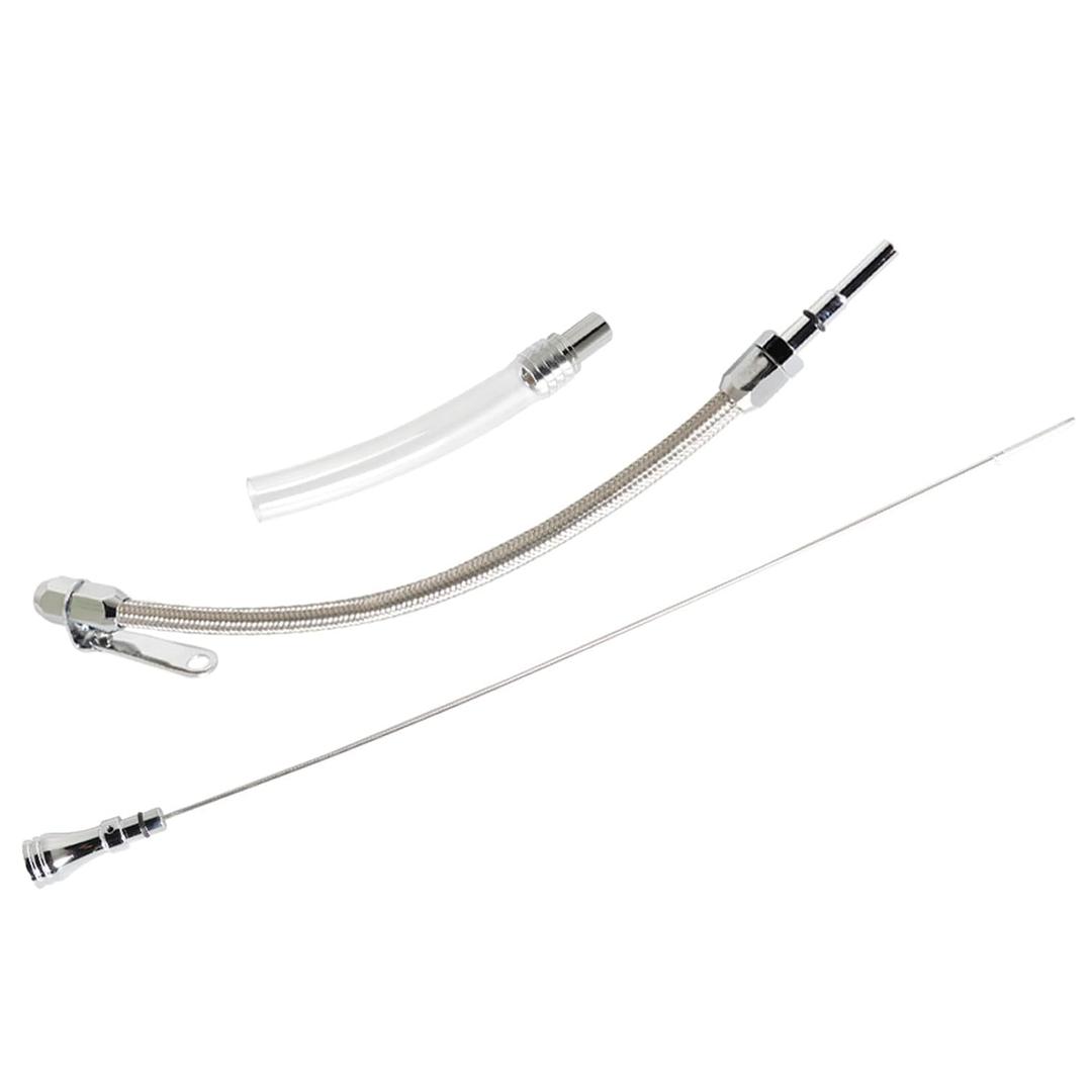 Labwork Flexible Stainless Oil Dipstick Replacement for LSX LS1 LS2 LS6 4.8L 5.7L 6.0L 6.2L Engines