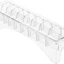 Clipper Guard Holder, Clipper Holder with 10 Grid Base, Professional Barber Guards for Universal Hair Clippers(10 Grid)