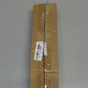 2 Pack White Curtain Rods for windows 32 to 48 inch, 5/8 inch Splicing Heavy Duty Metal Curtain Rod Set with Brackets