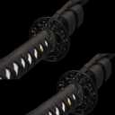 Wuaiyebet-1045/1060 high Carbon Steel Full Hand Forged Traditional, Katana Sword Hademade Heat Tempered ，Japanese Samurai Swords ，Full Tang,Functional,Black