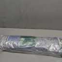 Royal Blue Kitchen Rugs, Hand-Painted Snowflakes Non Skid Washable Comfort Mats for Floor, Anti Fatigue Kitchen Cushioned Runner Rug Christmas Theme Decor Set of 2, 20"X30"+20"X59"