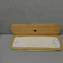 LONBET Toilet Paper Storage for 12 Rolls, Stackable & Foldable - The Ultimate Bathroom Organizer - Waterproof Basket with Bamboo Lid - Elegant Toilet Paper Storage Holder, Beige