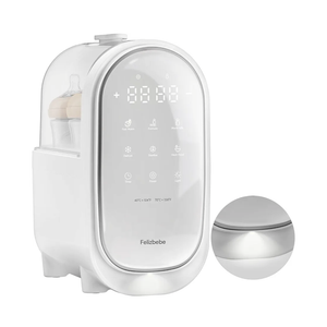 Bottle Warmer for Breastmilk, 11-in-1 Double Bottle Warmer Large Touchscreen with Night Light, Detachable for Easy Cleaning & Accurate Temperature Control, Timer, Milk Warmer for Baby