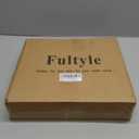 Fultyle End Table, Small Side Table with 3 Tier Open Shelf, Modern NightStand Bedside Table for Living Room, Bedroom, Office and Small Spaces (White)