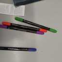 ARTISTRO 24 Sparkly Glitter Dual-Tip Paint Pens  Dazzling Markers with Acrylic Ink for Rock, Ceramic, Wood, Fabric, & More  Brush + Chisel Tips