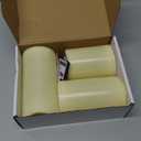 Homemory 3 Pack Flameless Candles, Outdoor Waterproof, Battery Operated LED Pillar Candles with Remote Control and Timer, Plastic, Long Lasting，4”5”6”