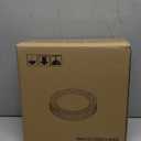 Lightania 12 Inch Flush Mount Ceiling Light, Modern Black LED Ceiling Light Fixture, 20W 1400LM 2700-6500K Adjustable, Dimmable Ceiling Lights for Bedroom, Kitchen, Hallway, Bathroom, ETL Listed