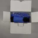 LotFancy Face Ice Pack Wrap for TMJ, Wisdom Teeth, with 4 Reusable Hot Cold Therapy Gel Packs, Pain Relief for Head, Oral and Facial Surgery, Dental Implants, Blue (Blue(one Size Fits Most))