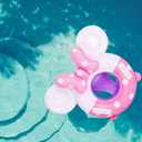 Minnie Swimming Float Swimming Ring Inflatable Pool Floating Round Pool Float Thick