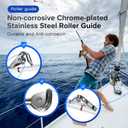 Trolling Rod Saltwater Offshore Big Game Fishing Rod Conventional Boat Rod with Roller Guides