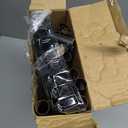 2 Pack 10FT String Light Poles for Outdoor Decor, Sturdy Light Pole with Fork, Adjustable Metal Posts for Outside Patio, Backyard, Deck, Garden, Party, Wedding