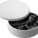 Invisible Earbuds Small Mini Wireless Bluetooth Earpiece Phone Discreet Earbud for Music, Home, Work (Black)
