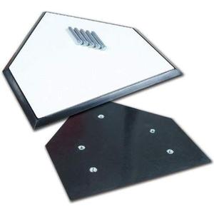 Champro SAV-A-LEG Home Plate (White), Standard