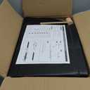 LANTEFUL Shoe Rack with Covers - 10 Tiers Tall Shoe Rack Organizer Large Capacity Shoe Shelf Storage 40 Pairs Space Saving Vertical Shoe Storage Organizer for Closet, Entryway, Dorm, Bedroom (Black)