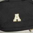 Black Letter A Bag 9 x 11