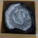 Washable Dog Bed Mat Ultra Soft Dog Crate Pad Comfy Fluffy Pet Kennel Beds Sleeping Mattress for Dogs, 35 x 22 Inch, Gray (Grey)