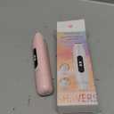 Bikini Trimmer Razors Shaver for Women: DEEHENK 2-Speed Electric Razor for Pubic Hair Dual Head Shaver Women IPX7 Waterproof Rechargeable Lady Trimmer for Bikini Underarm Body Leg Face Pink