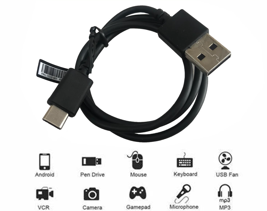 USB 3.0 to USB-C, USB-A to USB-C Cord, Type C to C Charger Cable L12232-001 for HP Stylus Pen, Galaxy S24 S23 S22, for iPhone 15 Pro Max/Plus, for MacBook/iPad, Pixel